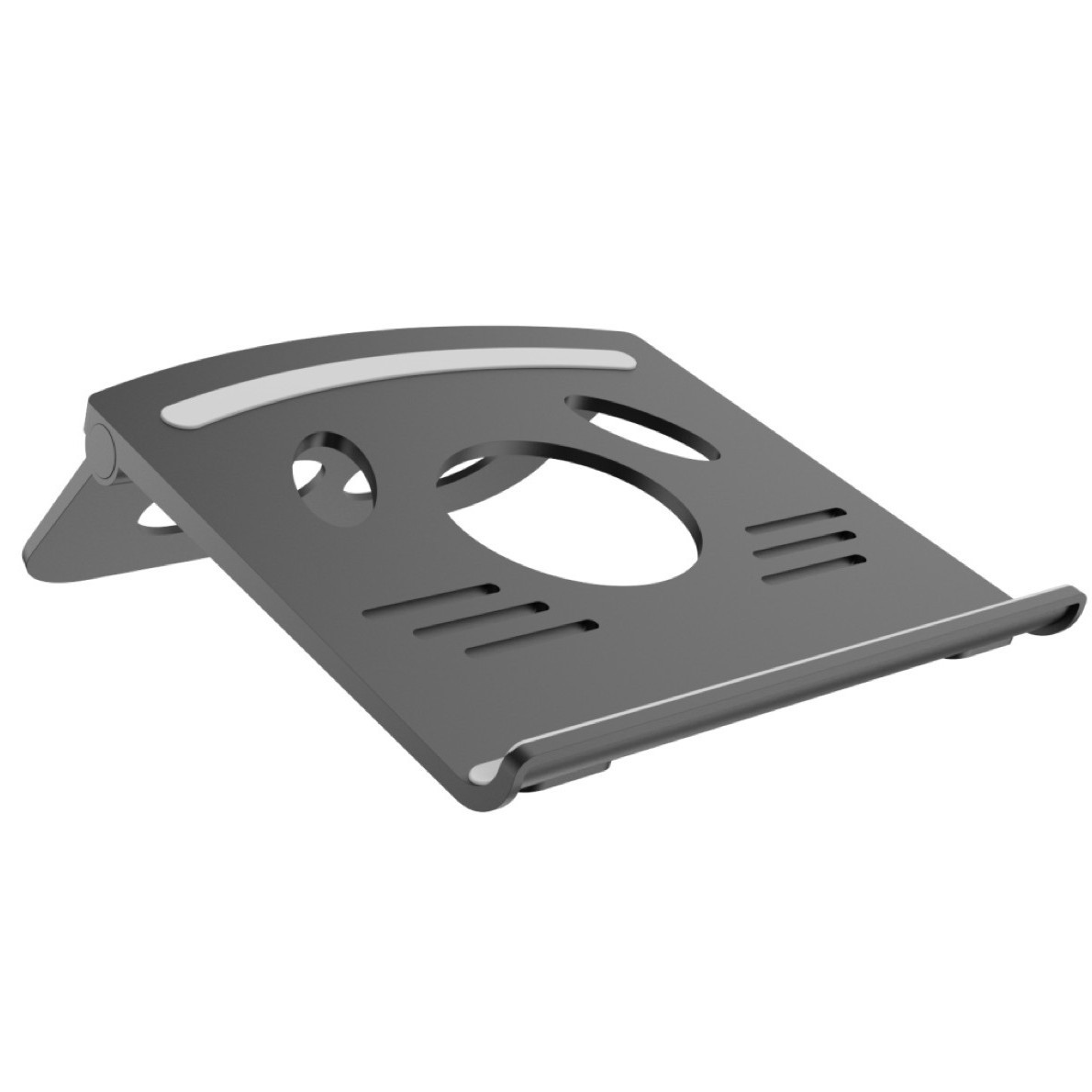Soporte del ordenador portátil de refrigeración de escritorio plegable rack de almacenamiento portátil de doble cámara de teléfono móvil soporte de transmisión en vivo K579