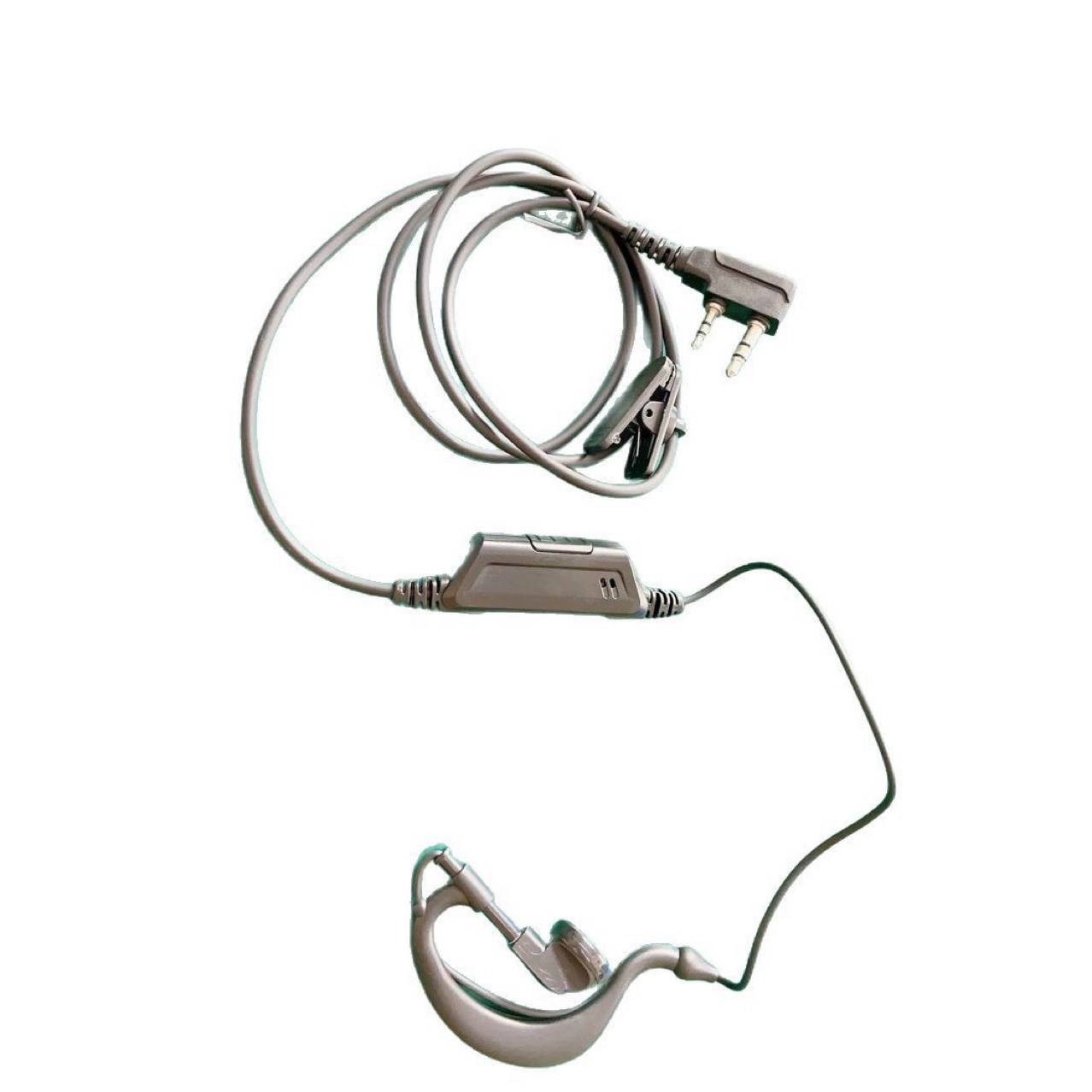 Гарнитура для рации K-head универсальная гарнитура с ушным крючком толстая линия