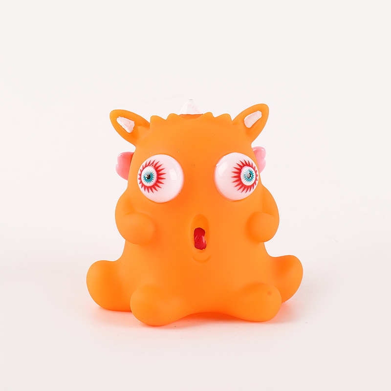 Explosión transfronteriza de dibujos animados ojos estallidos animales ojos apretando muñecas para descomprimir pellizcar