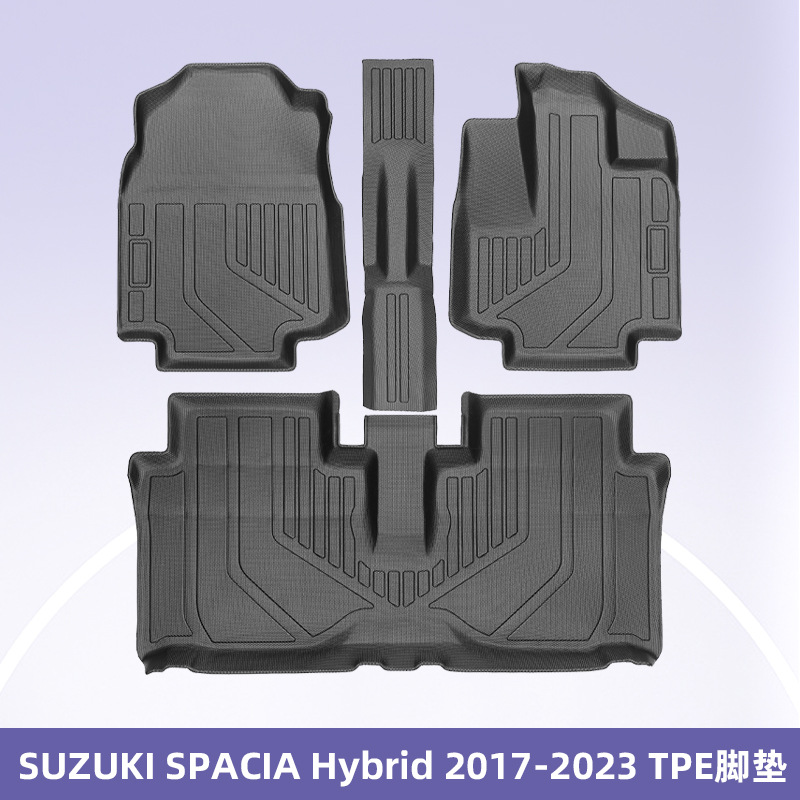 Aplicable a Suzuki Sorio híbrido 2020 - 2025 timón derecho 3D todas las condiciones climáticas almohadilla de pie TPE