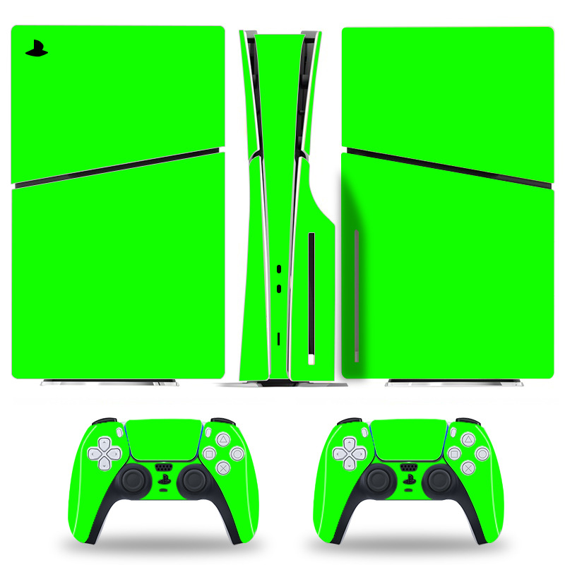 PS5slim versión de la unidad óptica PS5SLIM anfitrión digital PlayStation5 máquina de juego etiqueta engomada de la protección del cuerpo