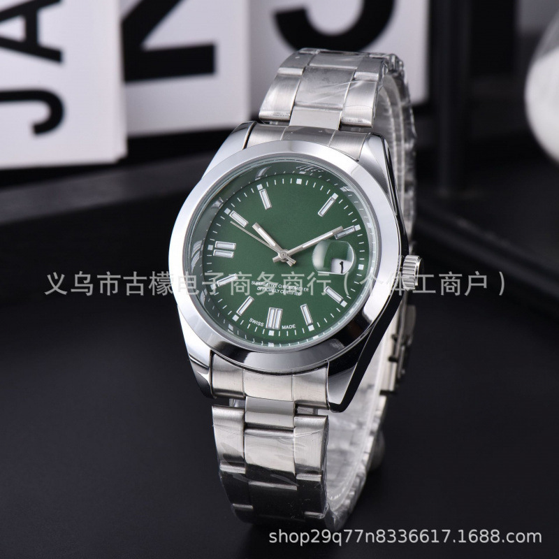 Popular foreign trade item: Laojiaheng waterproof steel-band watch with a candy-colored dial, perfect for couples Popular foreign trade item: Laojiaheng waterproof steel-band watch with a candy-colored dial, perfect for couples