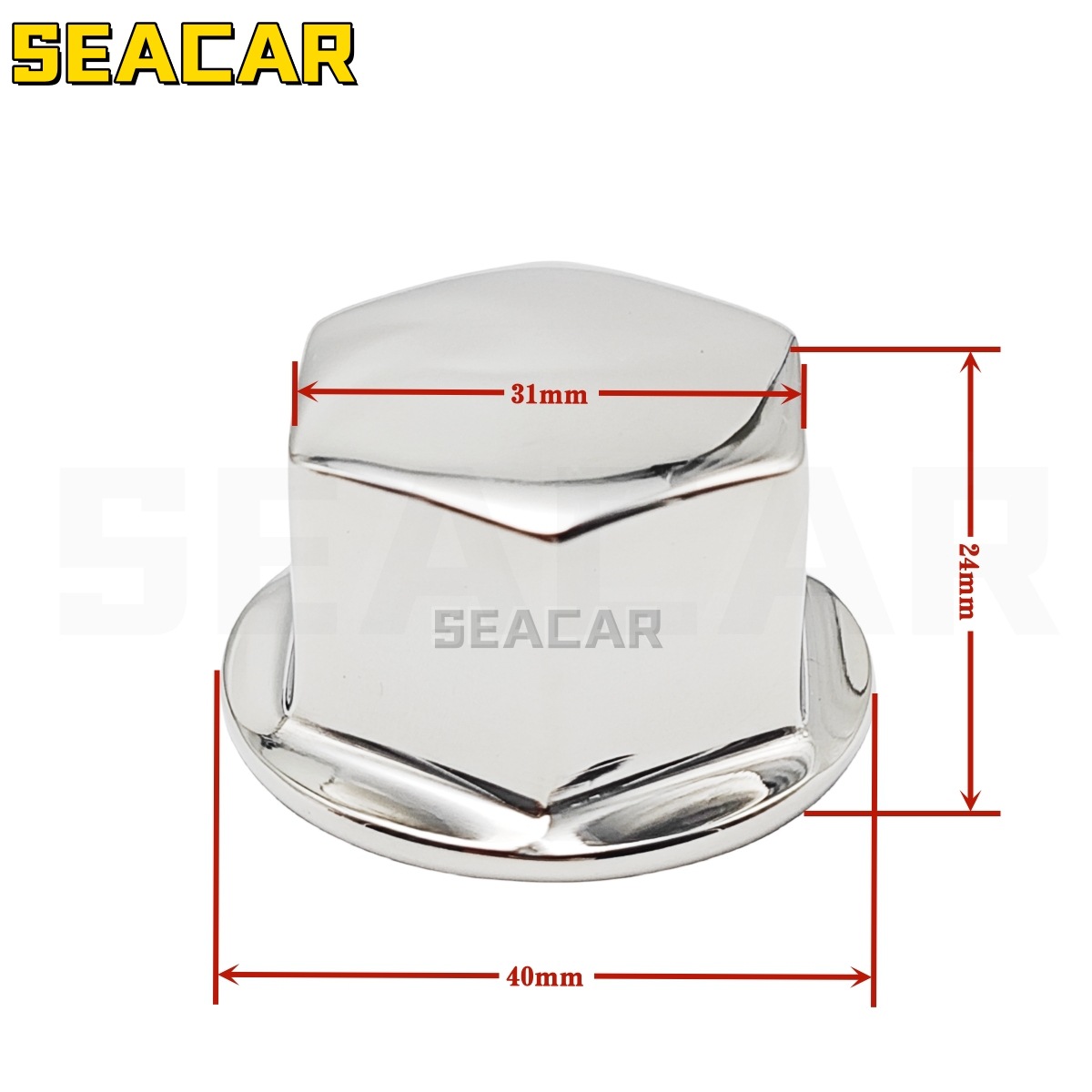316 Stainless Steel 5/8"-18 1/2"-20 Wheel Hub Nut Yacht Marine Hydraulic Steering Wheel Accessories