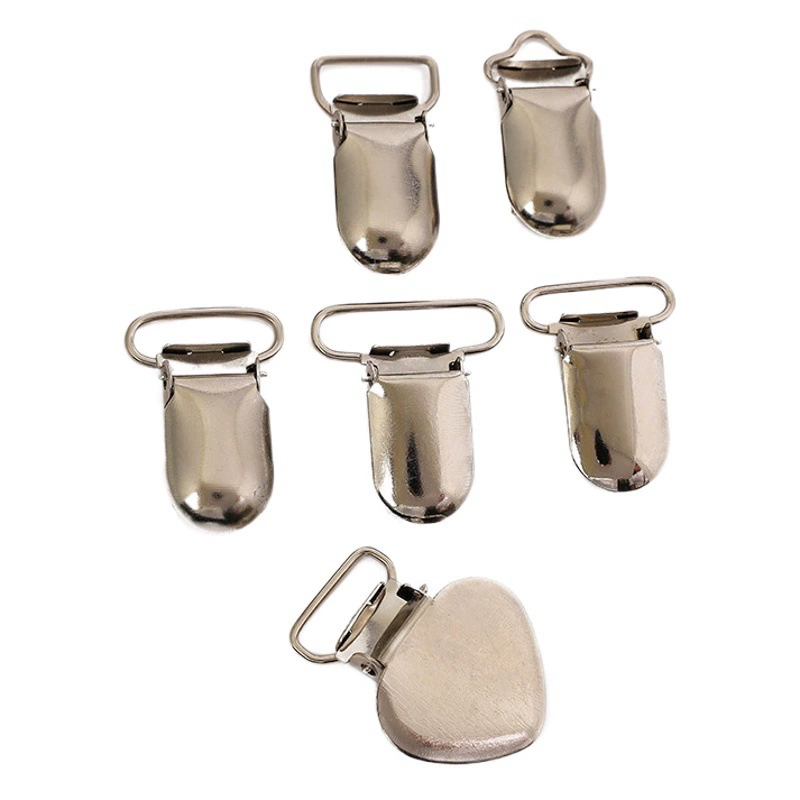 Пряжка утконоса металлический зажим для ремешка пятиконечная звезда Любовь зажим для соски Железный зажим круглый клей квадратный клей ремешок пряжка в наличии полный