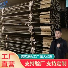 三角铁Y型实心立柱空心燕尾柱底盘桩子铁丝网杆子网柱子