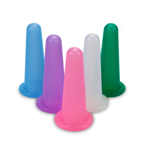 Silicone Cupping Tool Face Eye Beauty Skincare Lifting Care Massage Cup Cross-border New Product One-time Shipment