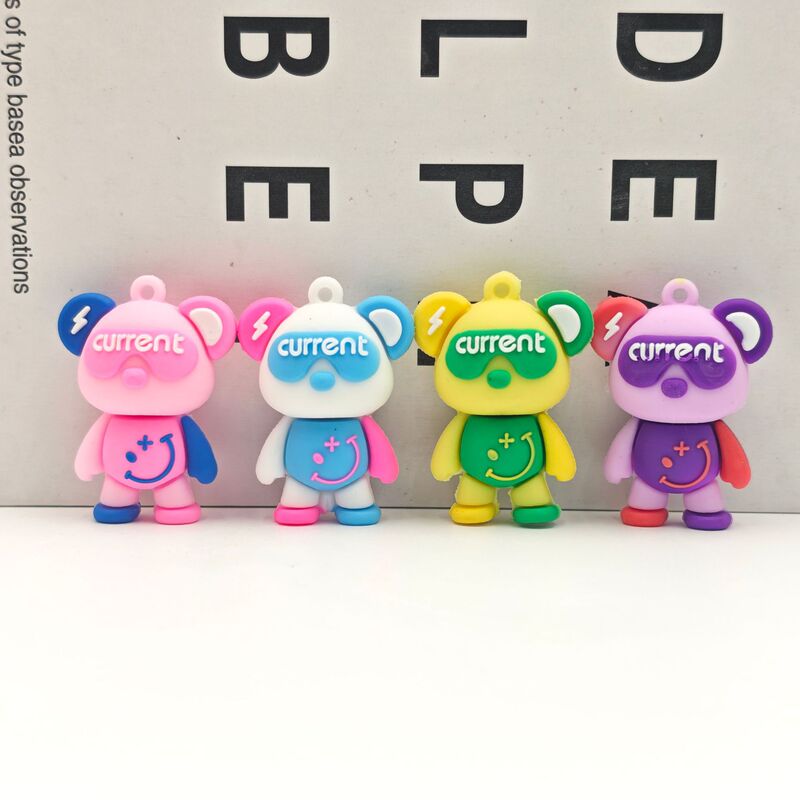 New Starry Sky Bear Eye Mask, Space Bear Keychain, Bag Pendant, Exquisite Jewelry, Gift, Gashapon Doll Wholesale