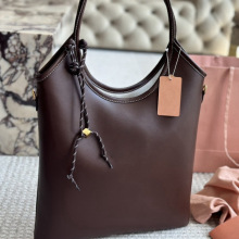 2024新款休闲真皮tote大容量托特包时尚牛皮购物袋腋下包斜挎女包