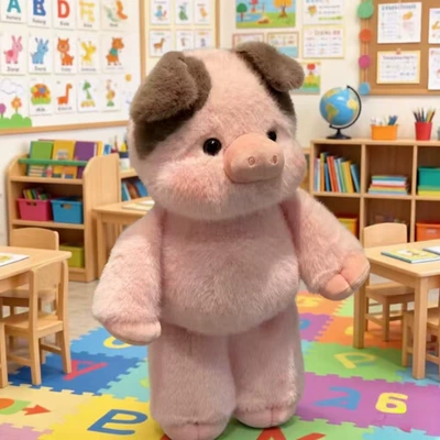 Oyuncaq yastıqlar Plush Toy, Highland Calf - little-fragrant-pig-think-about-it-45cm028kg