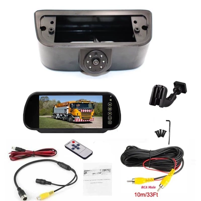 Nissan NV200, this is a high-position: Vehicle camera - 7inch-special-rearview-mirror-reversing-camera
