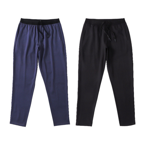 Men's sports trousers spring and autumn new knitted casual fitness pants outdoor running basketball quick-drying trousers