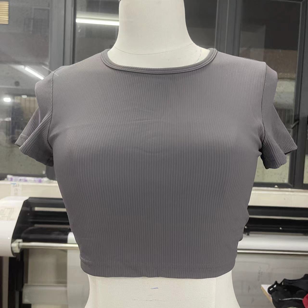 AS24-125 반소매 회색