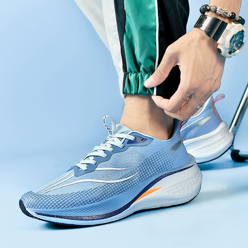 2025 весенне-летние трансграничные мужские легкие кроссовки из сетки больших размеров, мужские дышащие повседневные спортивные модные кроссовки для походов на открытом воздухе