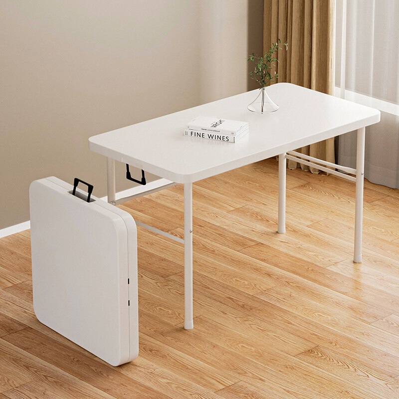 Folding table, simple desk, computer table, foldable table for small spaces, portable study desk, desktop computer table, foldable dining table Folding table, simple desk, computer table, foldable table for small spaces, portable study desk, desktop computer table, foldable dining table