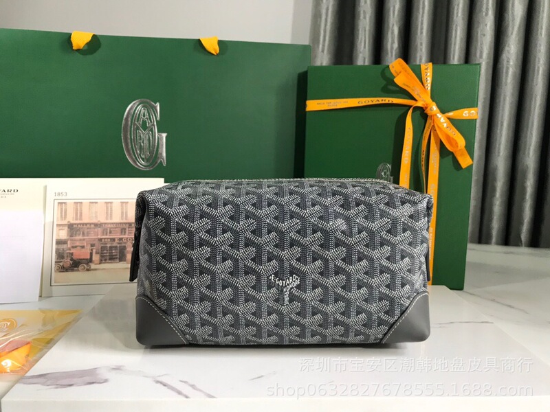 ゴヤール ゴヤード クラシック クラッチバッグ BOEING プリント トイレタリーバッグ 化粧品バッグ 本革 収納 レディースバッグ|undefined