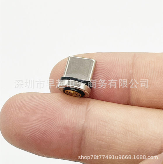 Magnetic Male Head and Female Seat Magnetic Apple type-c Huawei Android Three-in-One Charging Data 3A High Current