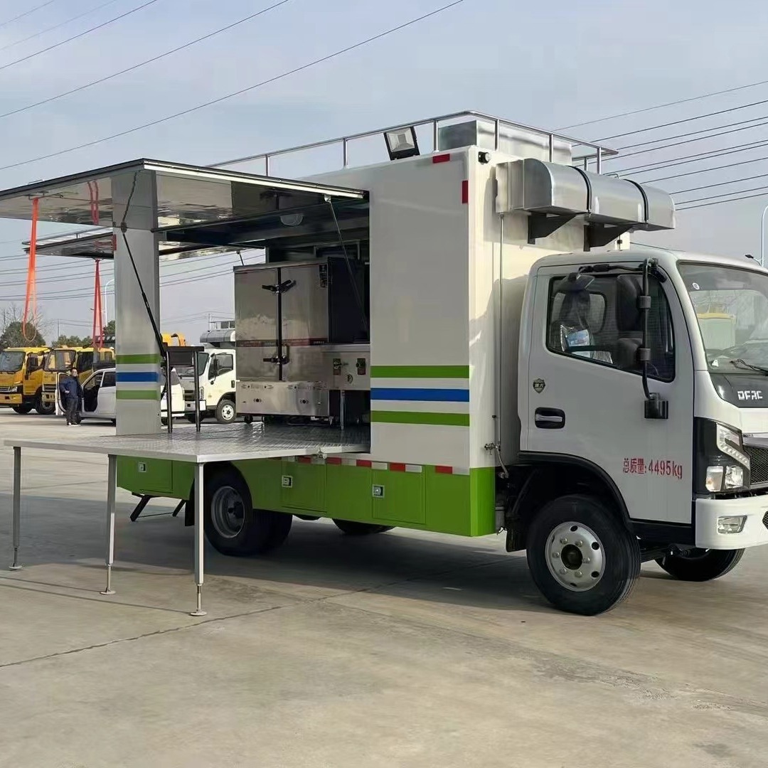 东风福瑞卡餐车价格 流动餐车厂家图片 全国保修分期付款送货上门
