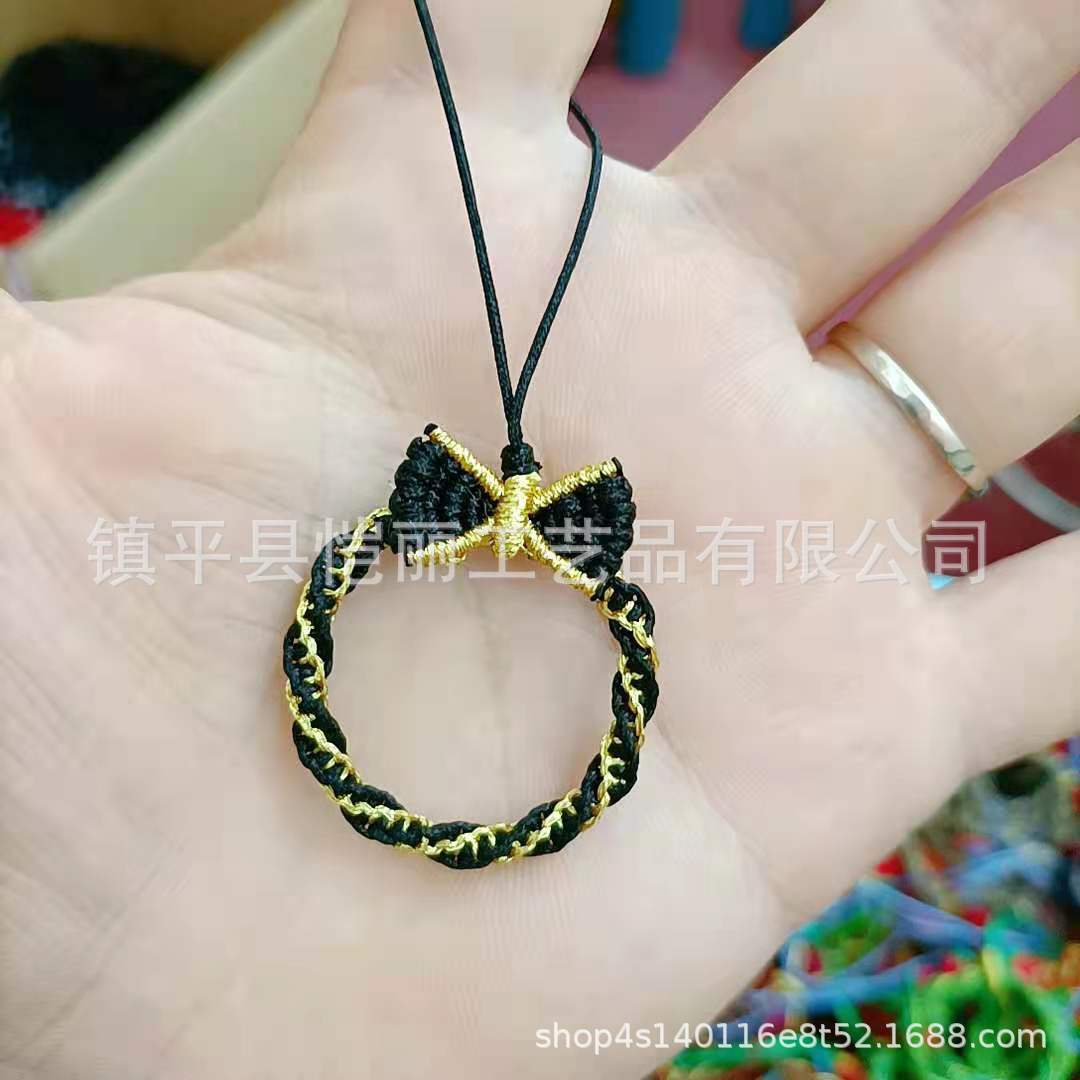 2021 Princess at large bow mobile phone sling handmade personalized birth year Phnom Penh Christmas wreath wholesale