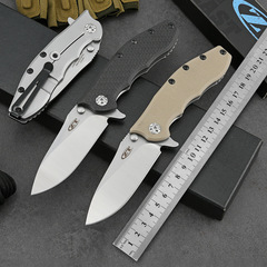 国境を越えた売れ筋折りたたみナイフゼロエラー ZT0562 ベアリング折りたたみナイフ多機能屋外ナイフ G10 カーボンファイバーハンドル