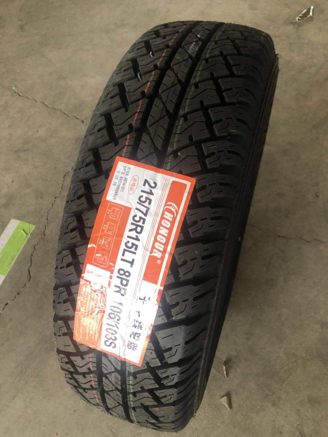 Light truck tire 165/175/185/195/205/215/225/65 7075R1...