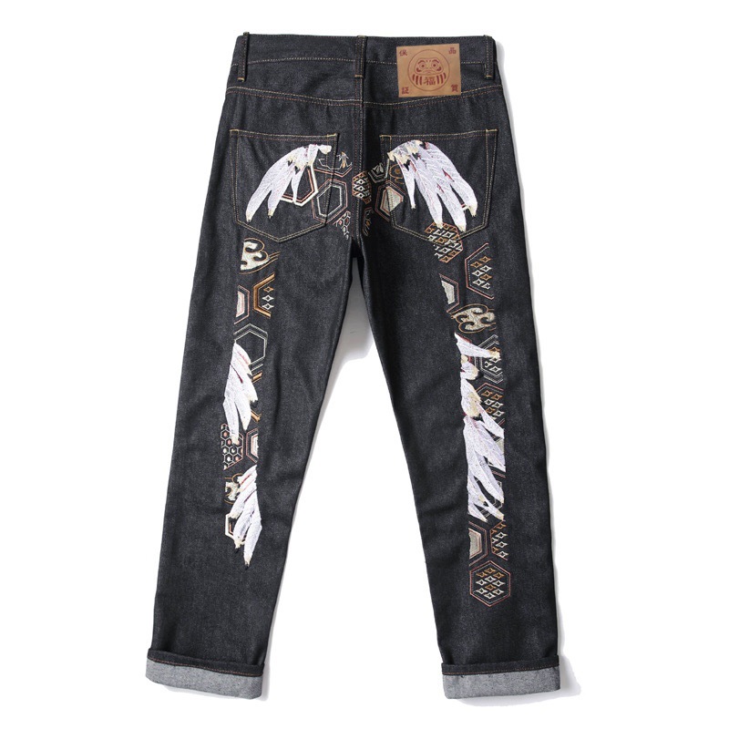 GMABCD Unisex Graphic Denim Jeans – Casual Streetwear Pants Collection - detail 37