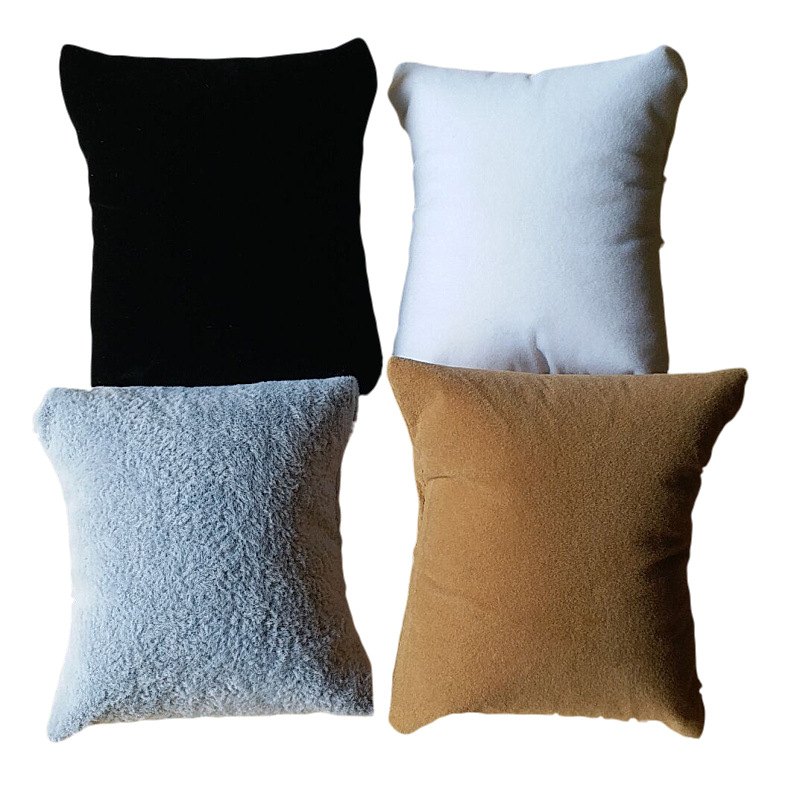 表枕商场陈列架长毛绒小手链首饰展示丝绵海绵饰品包可