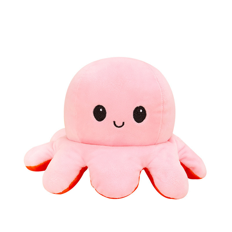 両面反転八爪魚ぬいぐるみタコぬいぐるみタコ人形メーカー卸売り|undefined