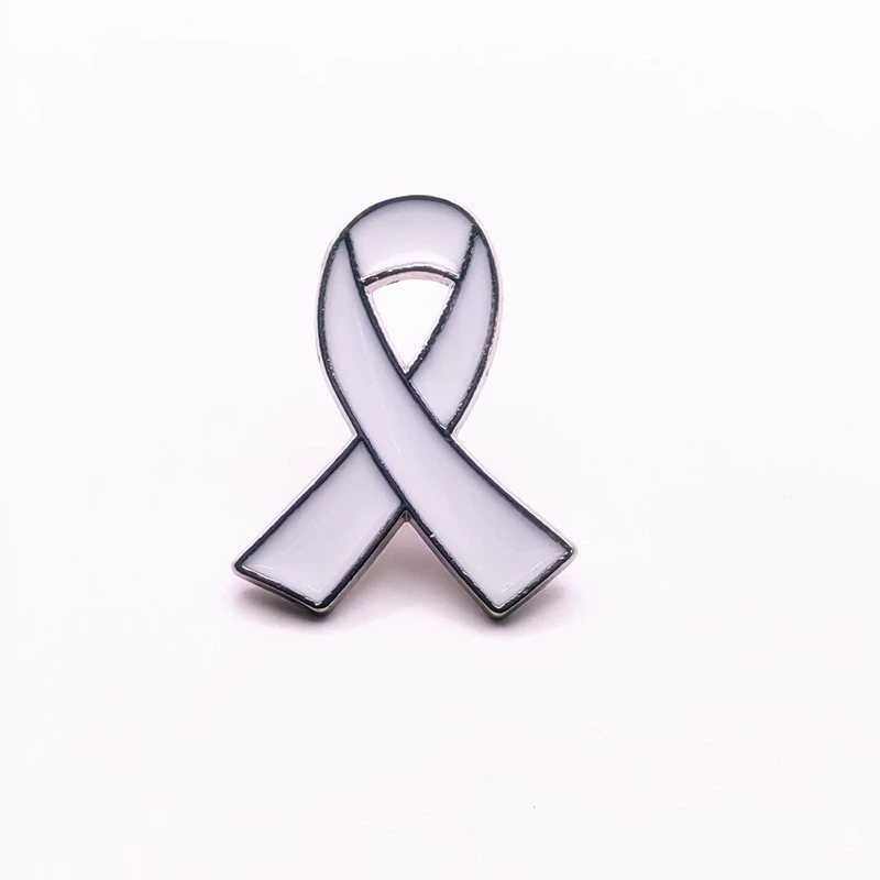 Bow Ribbon Lapel Pin Badge, Enamel Metal Ribbon-Style Brooch, Multi-Color 2.6 cm