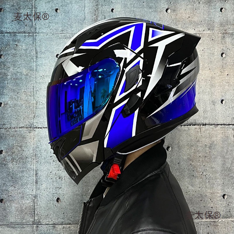 Orz Electric Motorcycle Helmet Dual Lens Winter Half Helmet