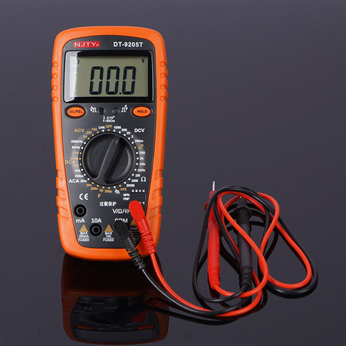 Wholesale Multifunction Handheld Precision Anti-Overheat Electrician Household DT9205T Digital Multimeter