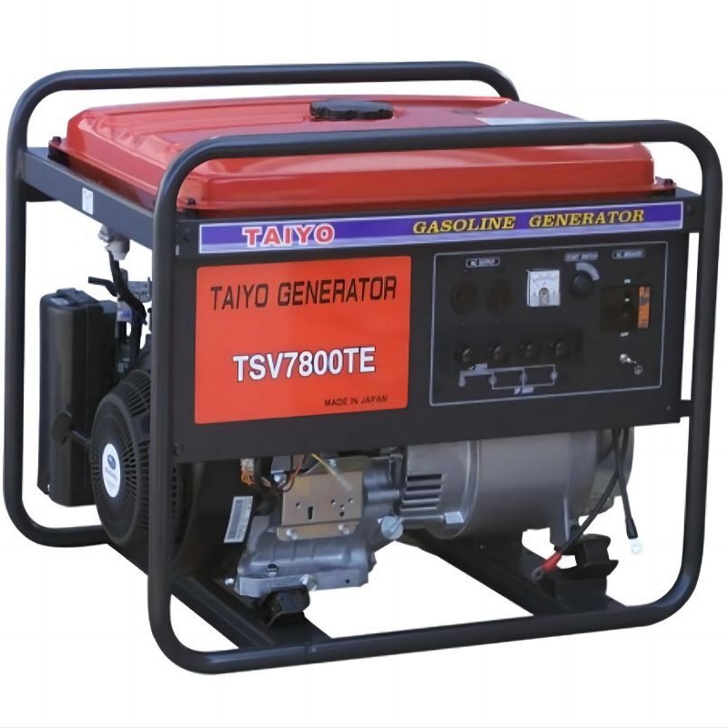 小型户外应急大洋TSV7800TE电启动汽油发电机组