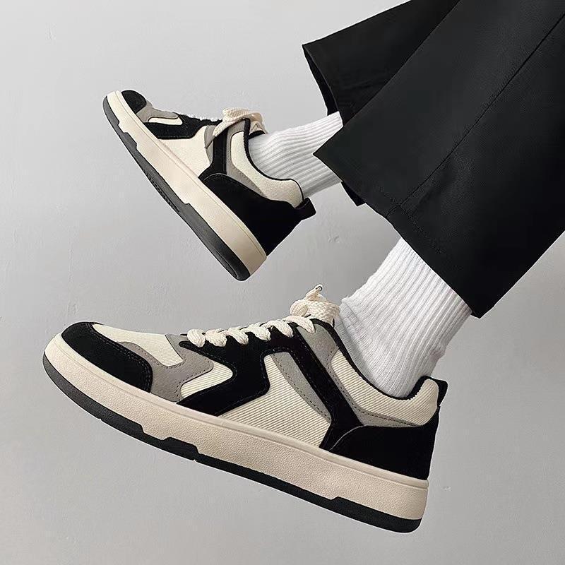 Sports Sneakers All-match Student Canvas Shoes Korean Style White Shoes Men's Trendy Shoes 2022 New Spring Breathable Men's Shoes Sports Sneakers All-match Student Canvas Shoes Korean Style White Shoes Men's Trendy Shoes 2022 New Spring Breathable Men's Shoes