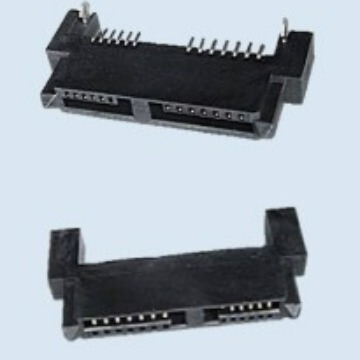 Sata Connector 7+6 13 Pin Connector Right Angle Plug Power Supply
