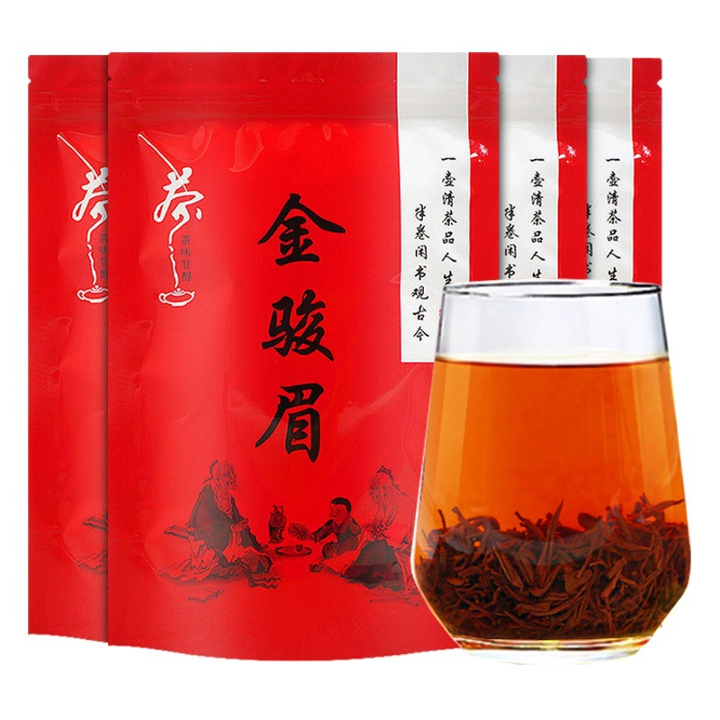 Черный чай Jinjunmei 2025 Чай с сильным ароматом Zhengshan Xiaozhong Медовый аромат Черный чай в пакетиках Чай оптом [Новоприбывший]