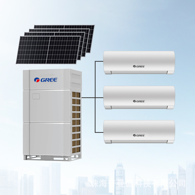 Gree Central Air Conditioner 1 Hp Solar Air Conditioner Hanging Unit Multi-Split Photovoltaic System Air Conditioner