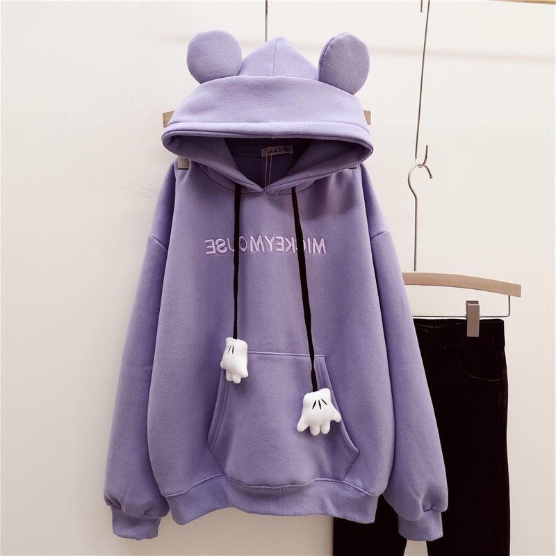 2025 Autumn and Winter Atmosphere Pullover Sweatshirt Women's Casual Loose Design Hoodie Student Top Tops Trendy
