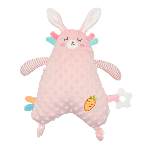 Infant and Toddler Soothing Towel Baby Sleep Soothing Doll Sleeping Aid Hand Puppet Velvet Toy Source Factory 