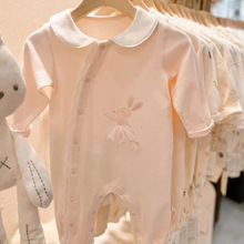 童泰 蒙蒙摩米23年秋季新款婴儿连身衣爬服品牌童装批发现货货源