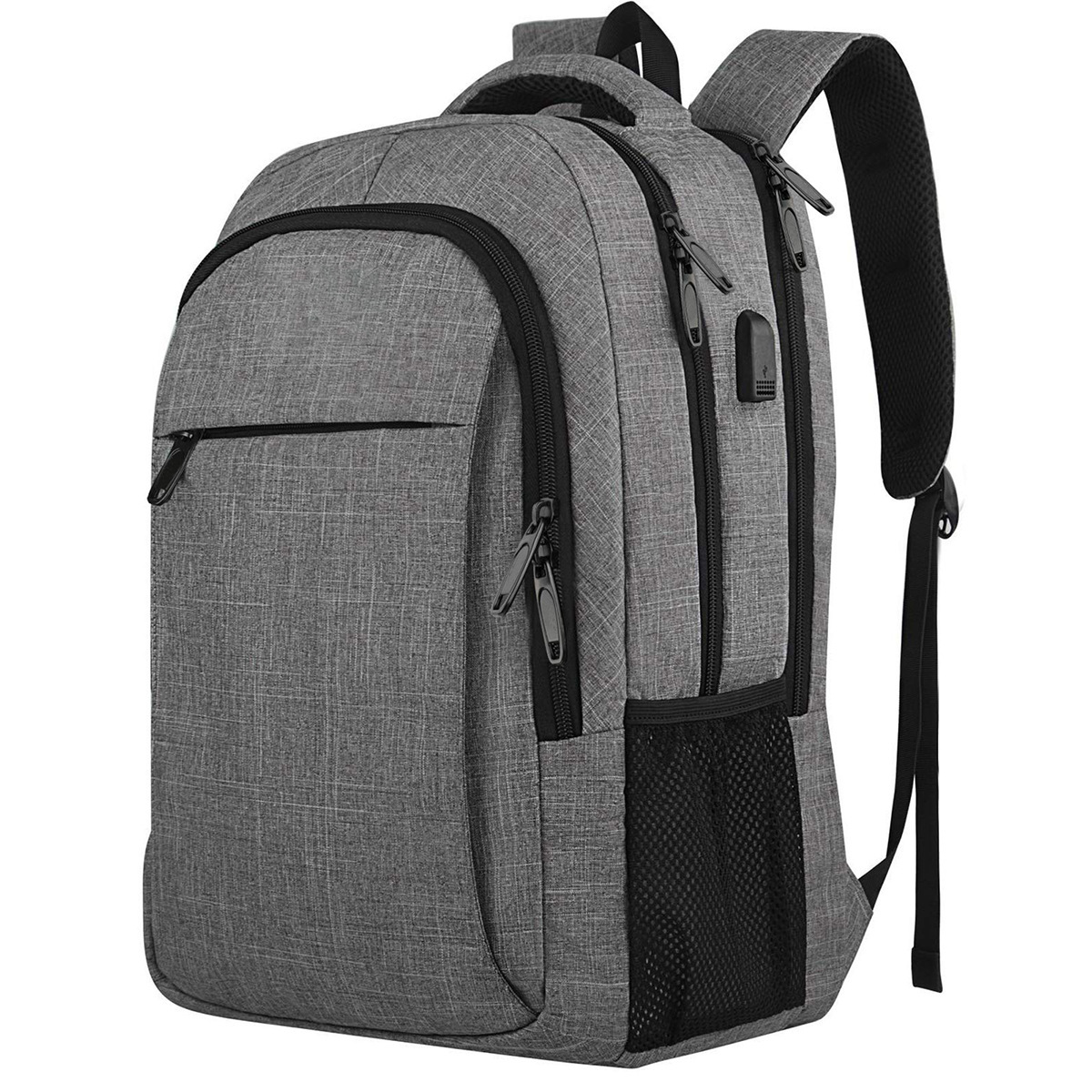 Source Factory Mochila transfronteriza Mochila de negocios de gran capacidad de sensación avanzada para hombres Computadora portátil de viaje