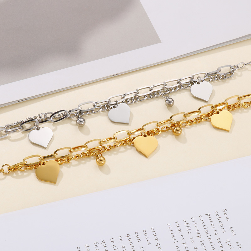 Minimalist Layered Bracelets Stackable Lightweight Jewelry_voghion.com