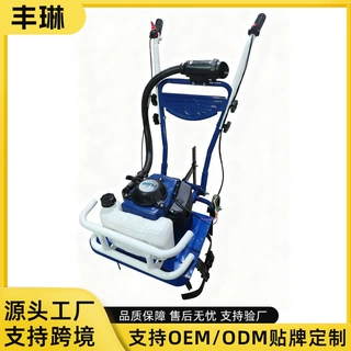 新款微耕机汽油款农业园林工具旋耕机小型多功能翻土耕地松土机