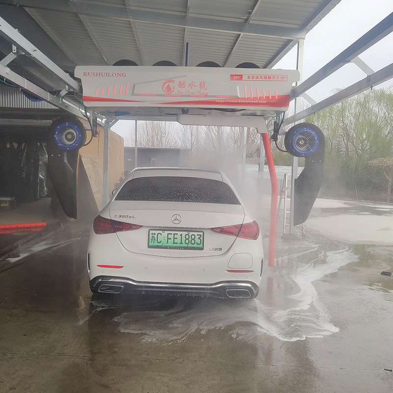 Non-contact car wash machine commercial scanning code self-service car wash