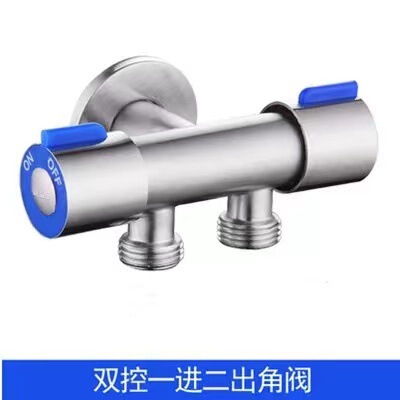 高压妇洗器304不锈钢烤漆马桶伴侣套装一进二出双把双控增压喷枪|undefined