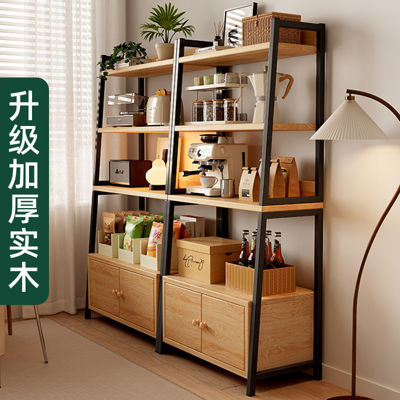 Estante trapezoidal de madera piso a techo hogar almacenamiento multicapa sala de estar balcón sala de estudio dormitorio almacenamiento esquina vitrina