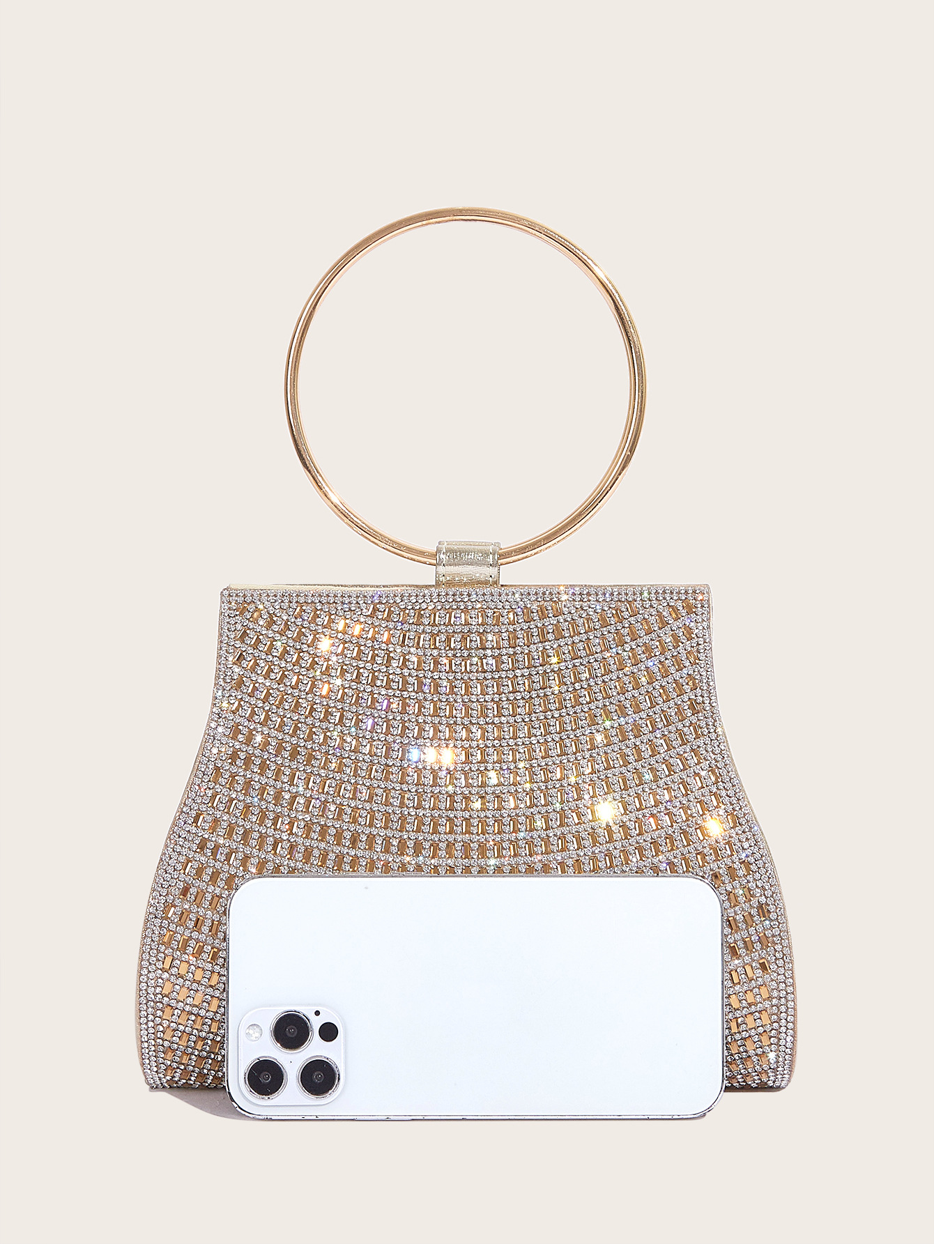 Pu Leather Solid Color Shell Evening Bags display picture 4