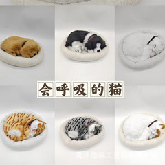 シミュレーション動物モデル装飾アイデア誕生日プレゼント工芸品呼吸できる猫家庭子供プレゼント