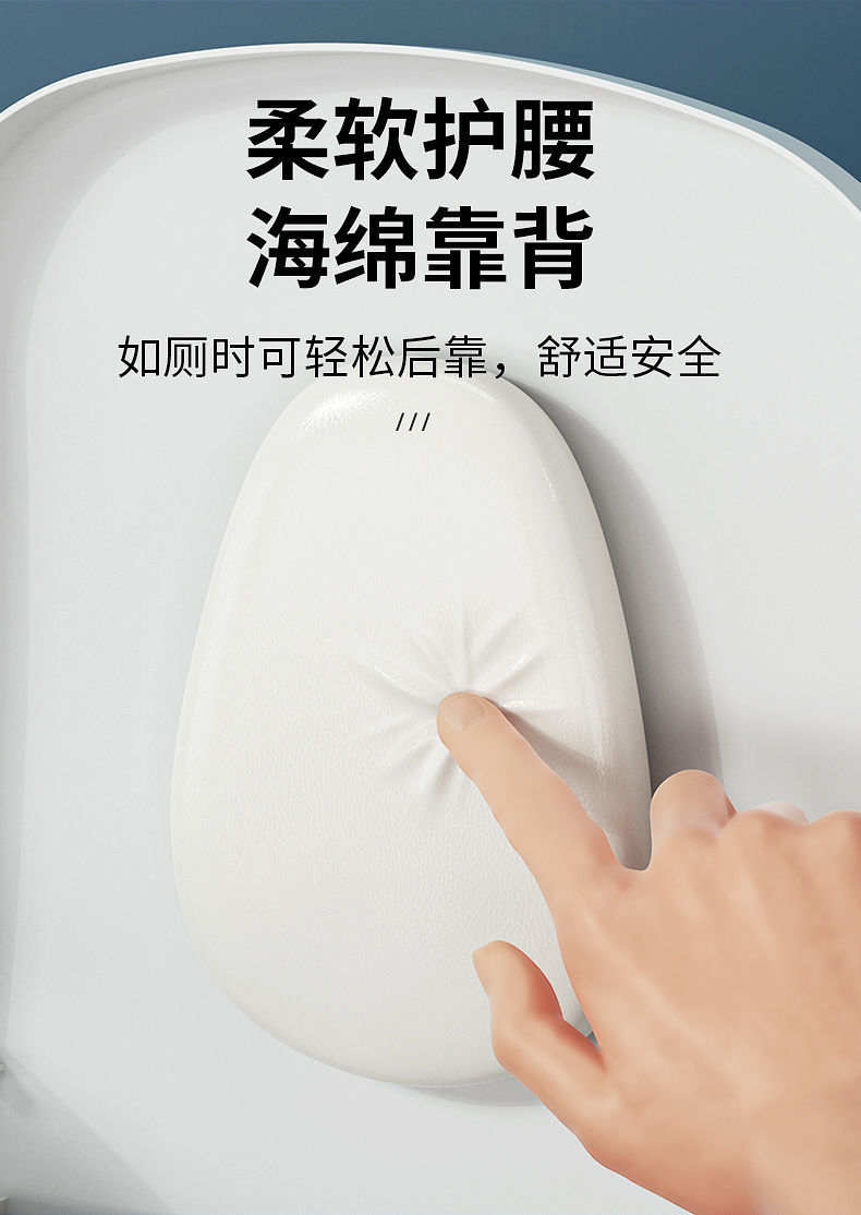 Portable elderly toilet, household anti-odor indoor toilet for the elderly, toilet chair for defecation, urine bucket for pregnant women and adults undefined