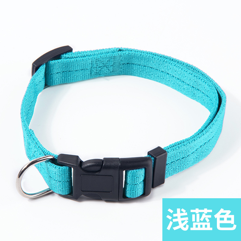 Collar de perro mascota Husky Collar de perro grande Golden Retriever Collar de anillo de perro Método de collar de perro pequeño y mediano Collar de gato