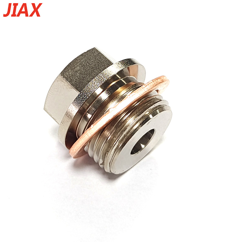 Coche M18 * 1.5 rpm 1/8NPT roscada adaptador de temperatura de escape conector del medidor de presión de combustible con junta