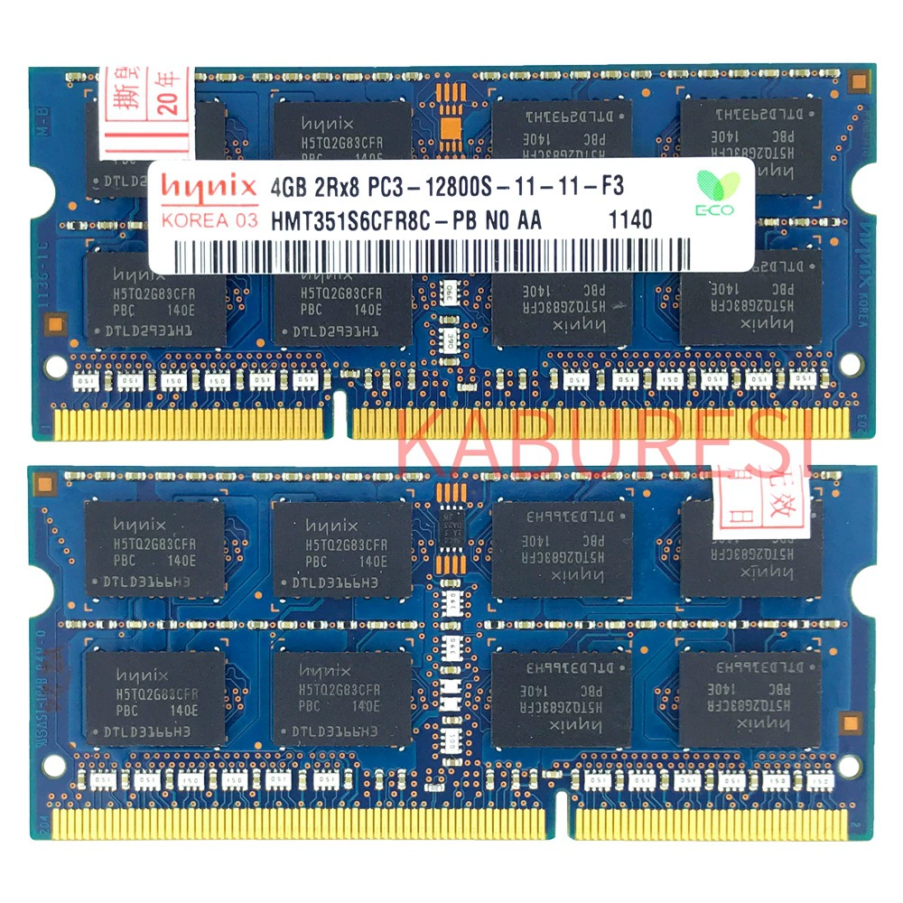Оригинальная память ноутбука Hynix Hyundai Hylos DDR3 4GB 1600MHz 12800